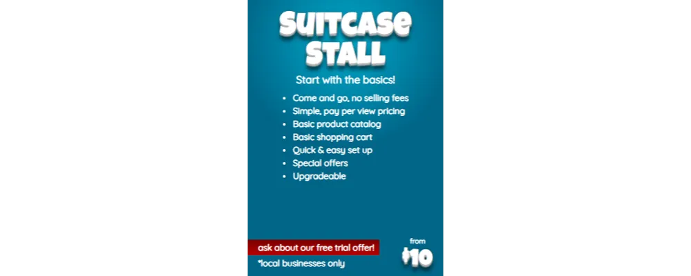 Suitcase Stall